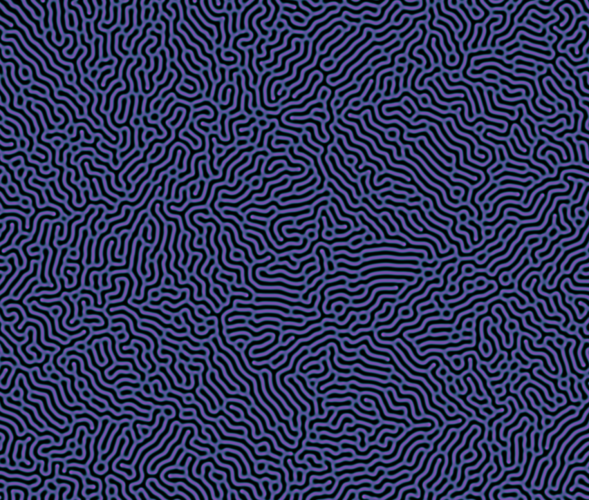 Reaction-diffusion patterns